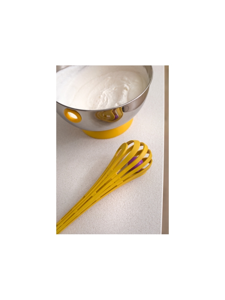 ViceVersa Kogel Mogel Bowl + Whisk Set yellow 16221