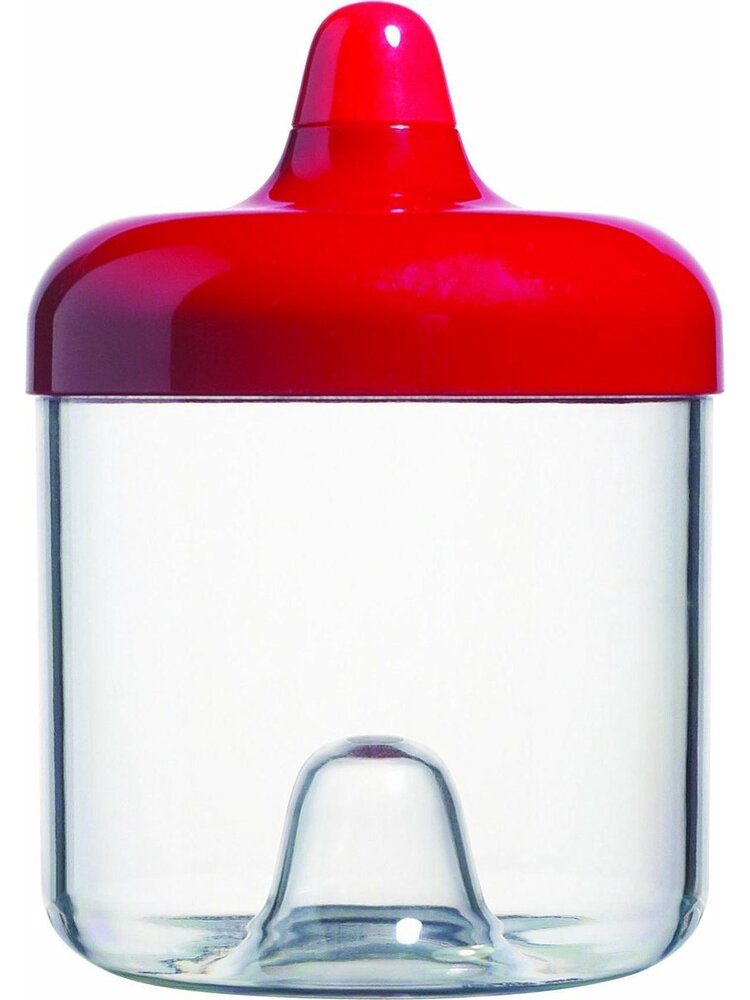 ViceVersa round canister 0.75L red 11231