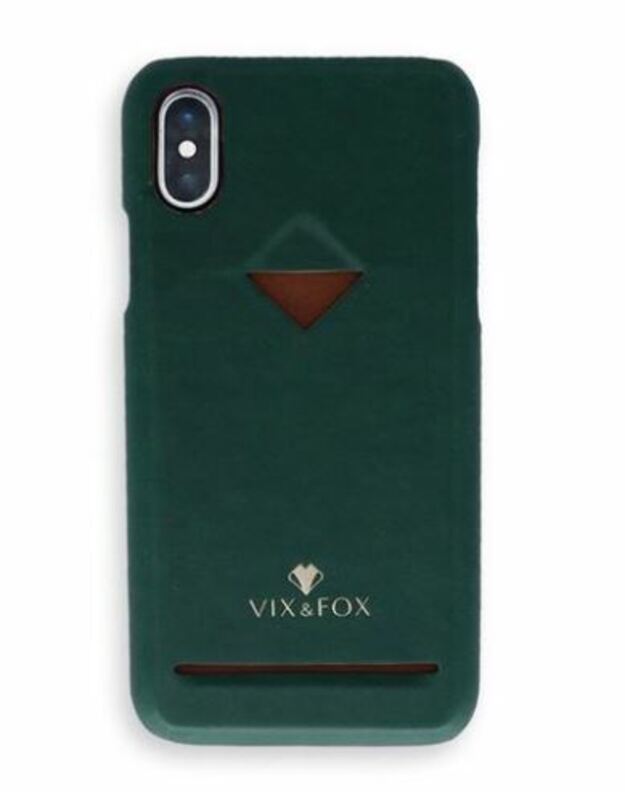 VixFox Card Slot Back Shell for Iphone X/XS forest green