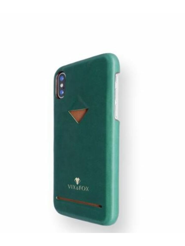 VixFox Card Slot Back Shell for Iphone X/XS forest green