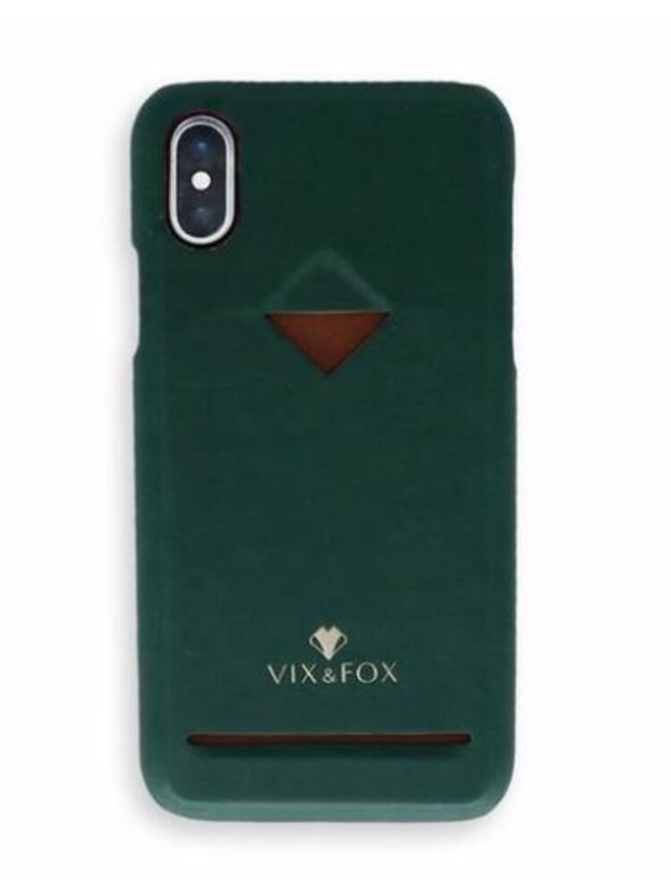 VixFox Card Slot Back Shell for Iphone X/XS forest green