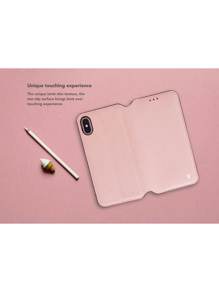 VixFox Smart Folio Case for Iphone XSMAX pink