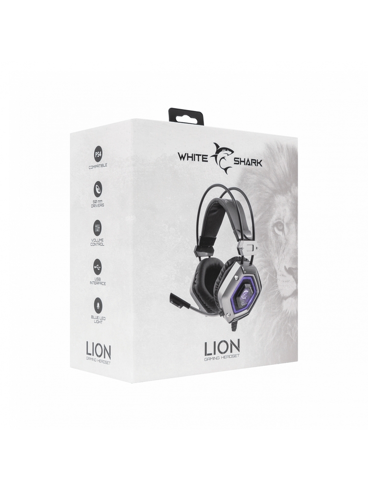 White Shark GH-1841 Lion silver