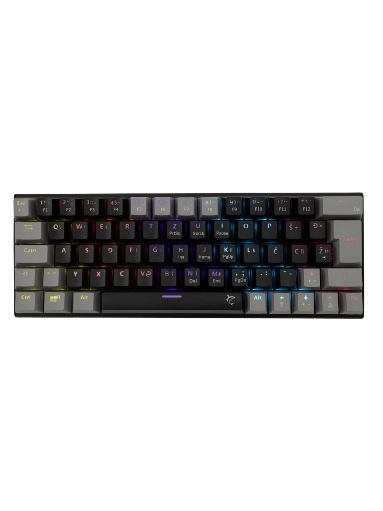 White Shark GK-002111 Wakizashi Black-Grey US Red Switches