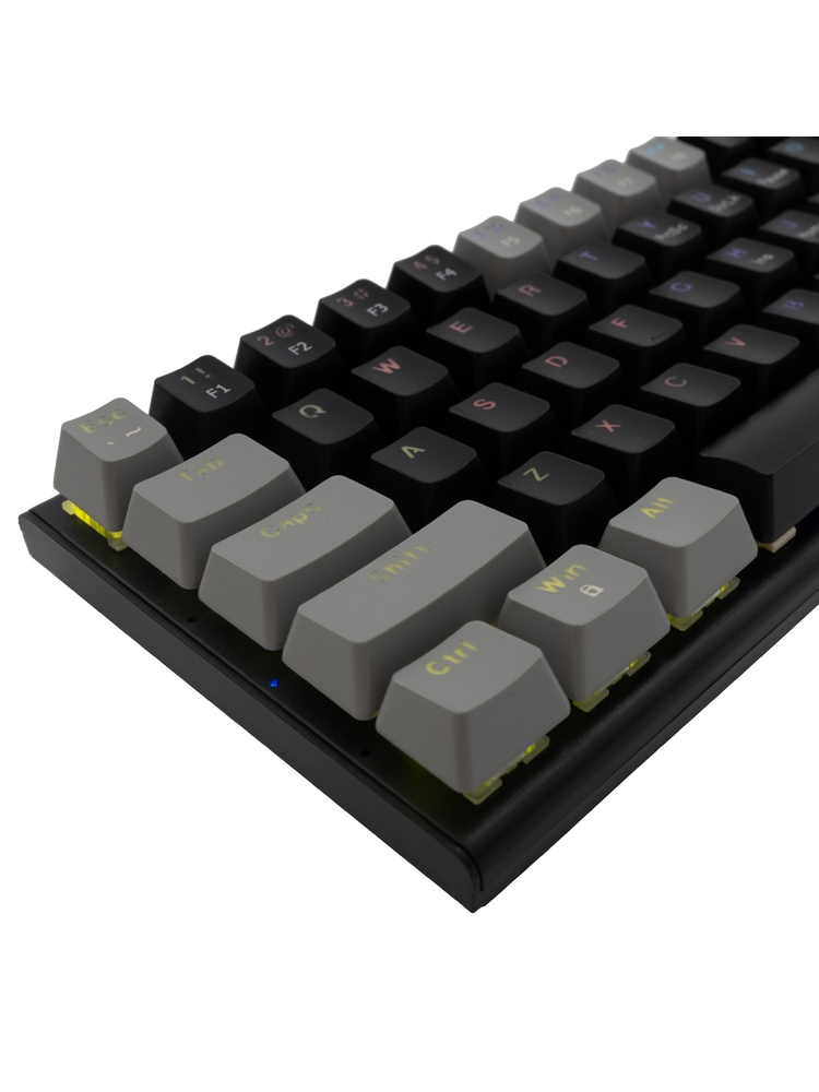 White Shark GK-002111 Wakizashi Black-Grey US Red Switches