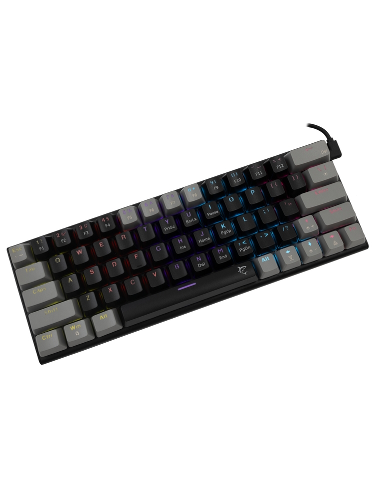 White Shark GK-002111 Wakizashi Black-Grey US Red Switches