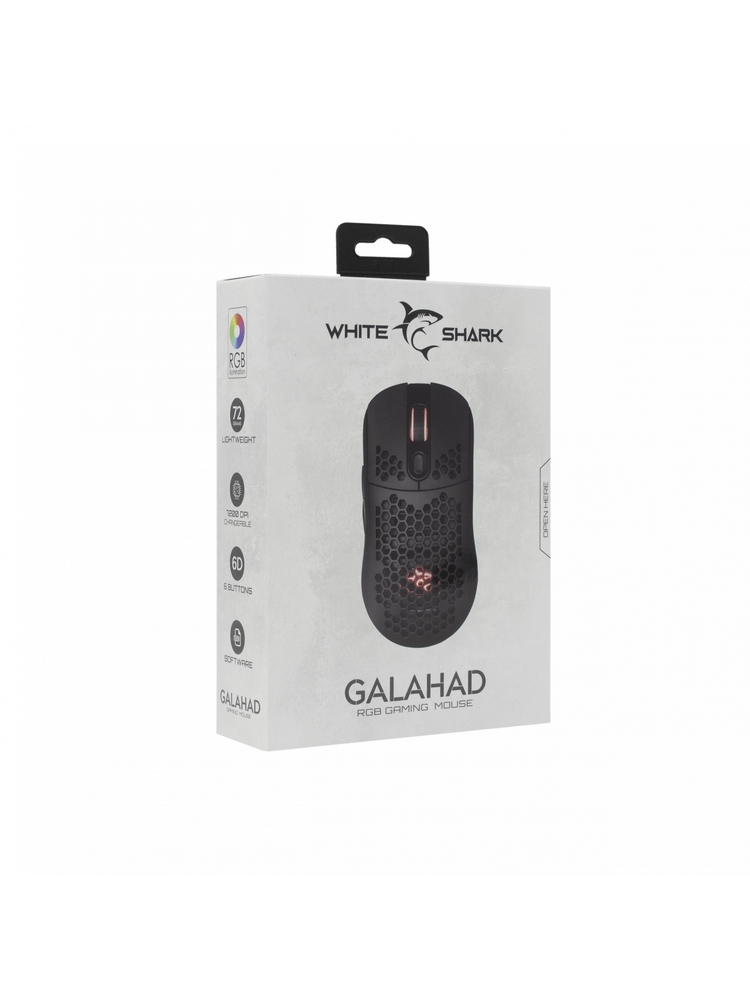 White Shark GM-5007 GALAHAD-B Gaming Mouse Black