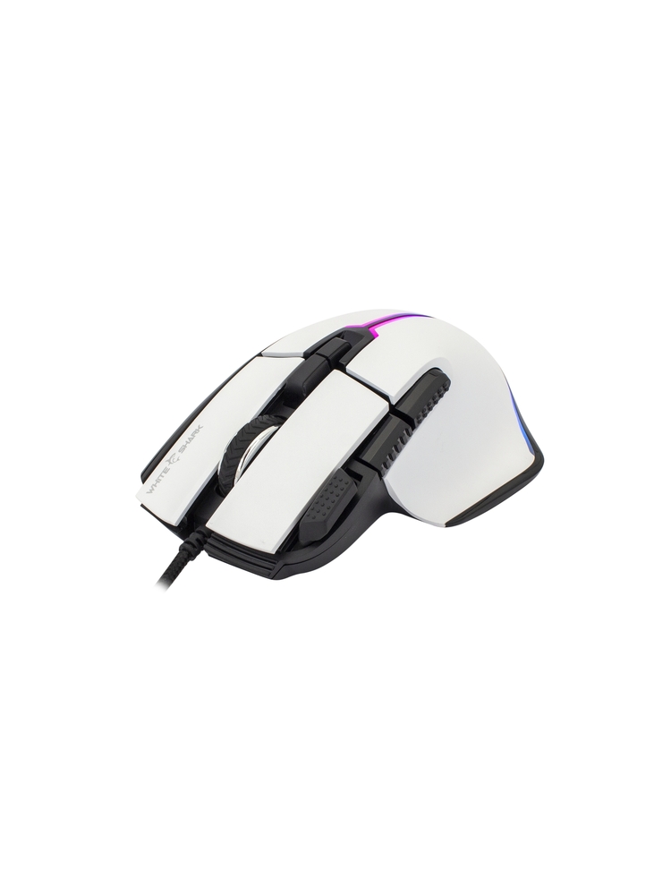 White Shark GM-9006 MARROK White RGB / 12.000 dpi