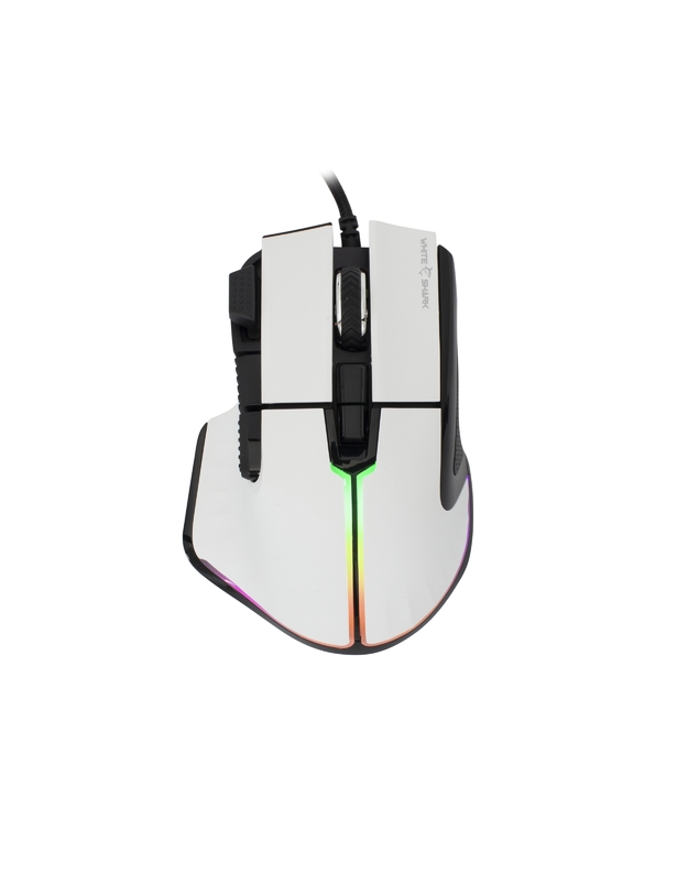 White Shark GM-9006 MARROK White RGB / 12.000 dpi