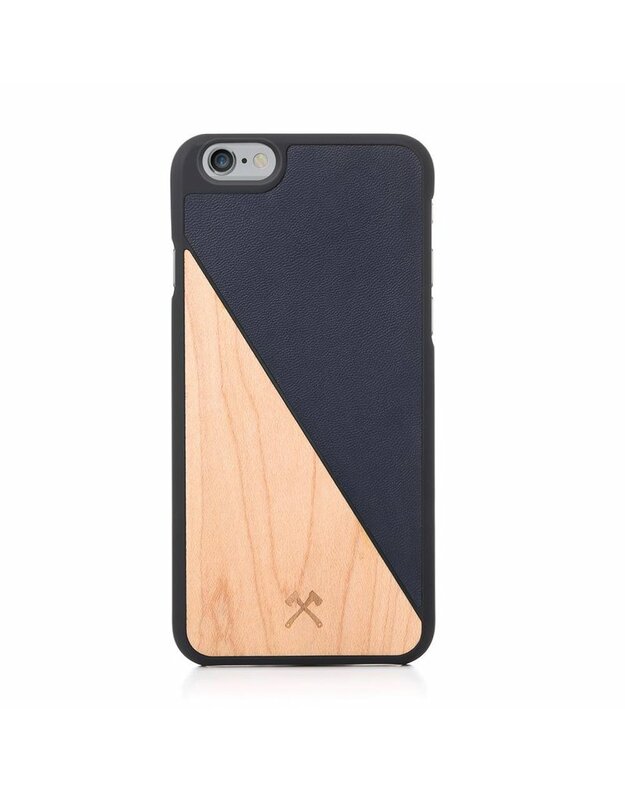 Woodcessories EcoSplit  iPhone 6(s) Maple/blue eco231