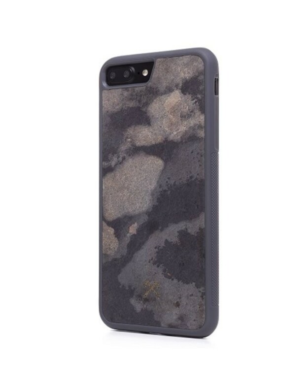 Woodcessories Stone Collection EcoCase iPhone 7/8+ granite gray sto006