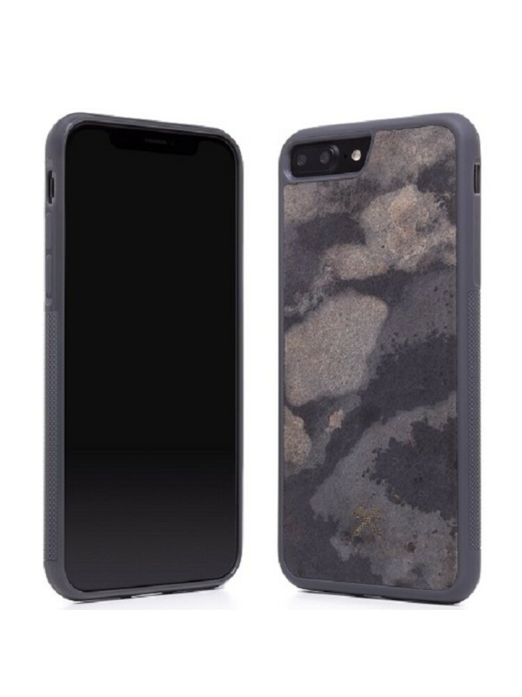 Woodcessories Stone Collection EcoCase iPhone 7/8+ granite gray sto006