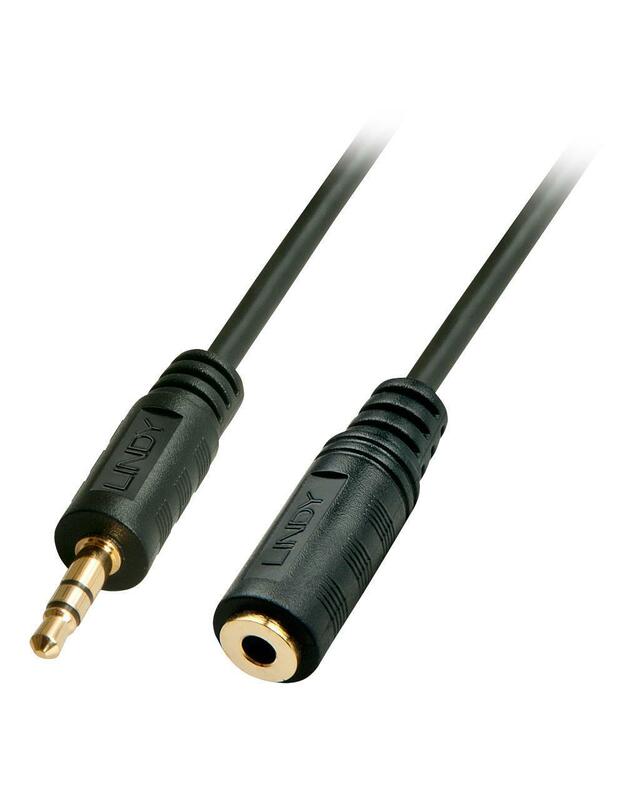 CABLE AUDIO EXTENSION 3.5MM 5M/35654 LINDY
