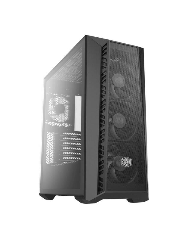 Case|COOLER MASTER|MASTERBOX 520 MESH BLACKOUT EDITION|MidiTower|Not included|ATX|CEB|EATX|MicroATX|Colour Black|MB520-KGNN-SNO