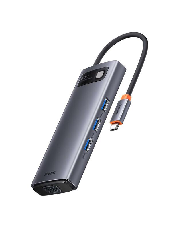 I/O HUB USB-C 6IN1/WKWG030013 BASEUS