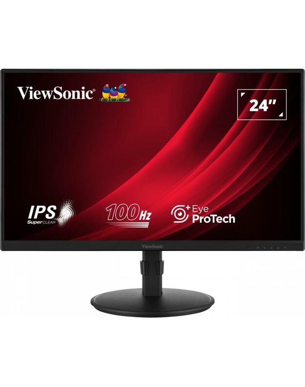 LCD Monitor|VIEWSONIC|VG2408A-MHD|23.8"|Business|Panel IPS|1920x1080|16:9|100Hz|Matte|5 ms|Speakers|Swivel|Pivot|Height adjustable|Tilt|Colour Black|VG2408A-MHD