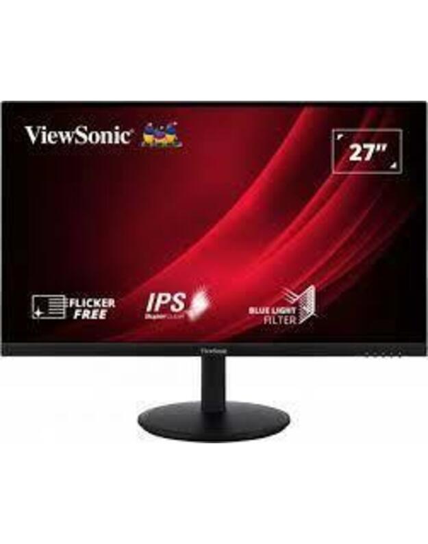 LCD Monitor|VIEWSONIC|VG2709-2K-MHD|27"|Business|Panel IPS|2560x1440|16:9|75 Hz|5 ms|Speakers|Swivel|Pivot|Height adjustable|Tilt|Colour Black|VG2709-2K-MHD