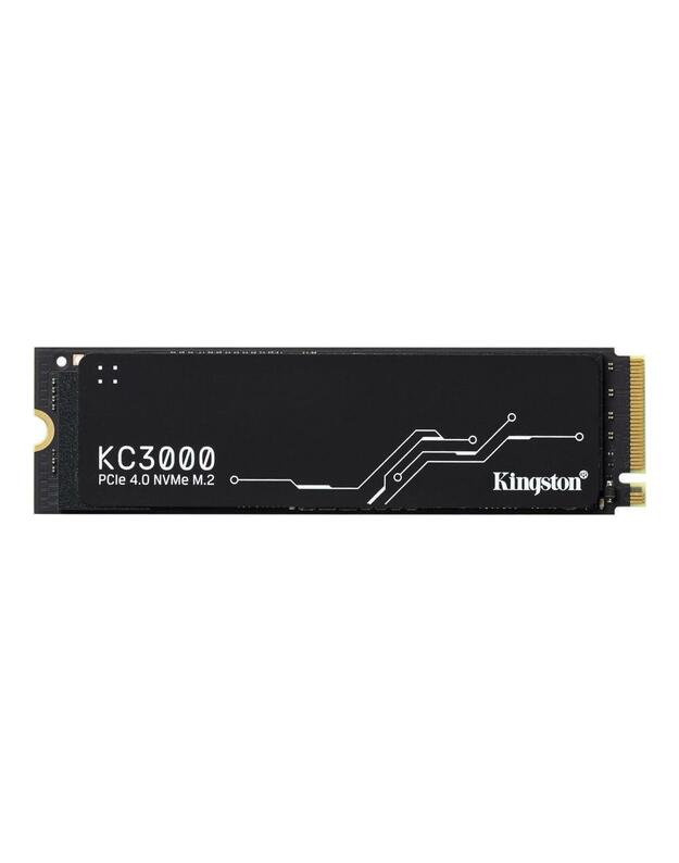 SSD|KINGSTON|KC3000|4TB|M.2|PCIE|NVMe|3D TLC|Write speed 7000 MBytes/sec|Read speed 7000 MBytes/sec|3.5mm|MTBF 1800000 hours|SKC3000D/4096G
