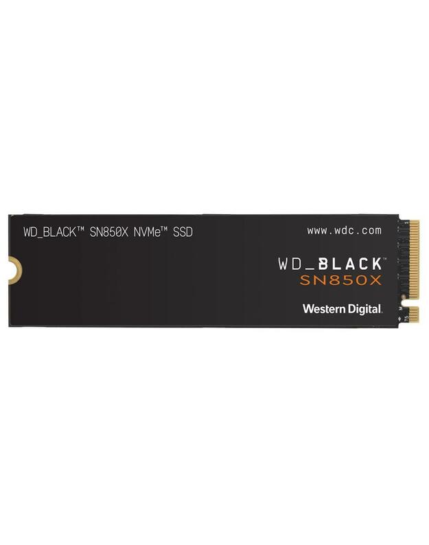 SSD|WESTERN DIGITAL|Black SN850X|1TB|M.2|PCIE|NVMe|Write speed 6300 MBytes/sec|Read speed 7300 MBytes/sec|2.38mm|TBW 600 TB|WDS100T2X0E