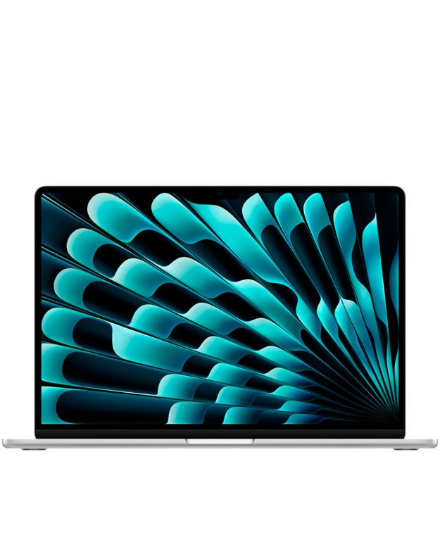 15-inch MacBook Air: Apple M3 chip with 8-core CPU and 10-core GPU, 8GB, 256GB SSD - Silver,Model A3114