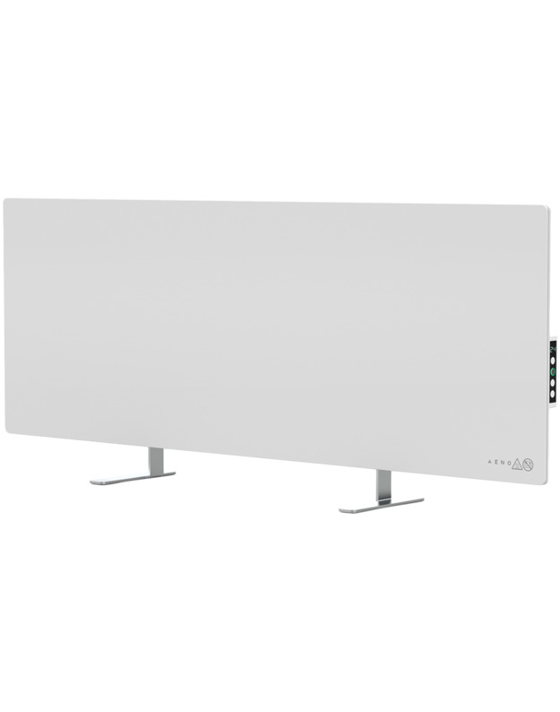 AENO Premium Eco Smart Heater, 700W, Tempered glass, Infrared+convection heating type, Led display Plug type: Europe (E/F type), WHITEManufacturer: AENO