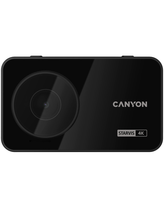 CANYON car recorder DVR40GPS UltraHD 2160p Wi-Fi GPS Black