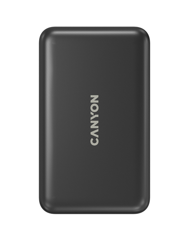 CANYON power bank PB-1001 10000 mAh PD 18W QC 3.0 Wireless 10W Black