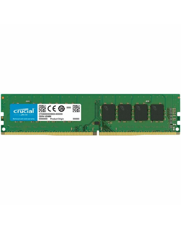 Crucial 8GB DDR4-3200 UDIMM CL22 (8Gbit/16Gbit), EAN: 649528903549