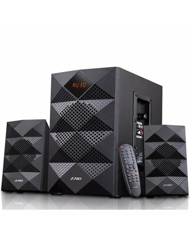 F&D A180X 2.1 Multimedia Speakers, 42W RMS (14Wx2+14W), 2x3