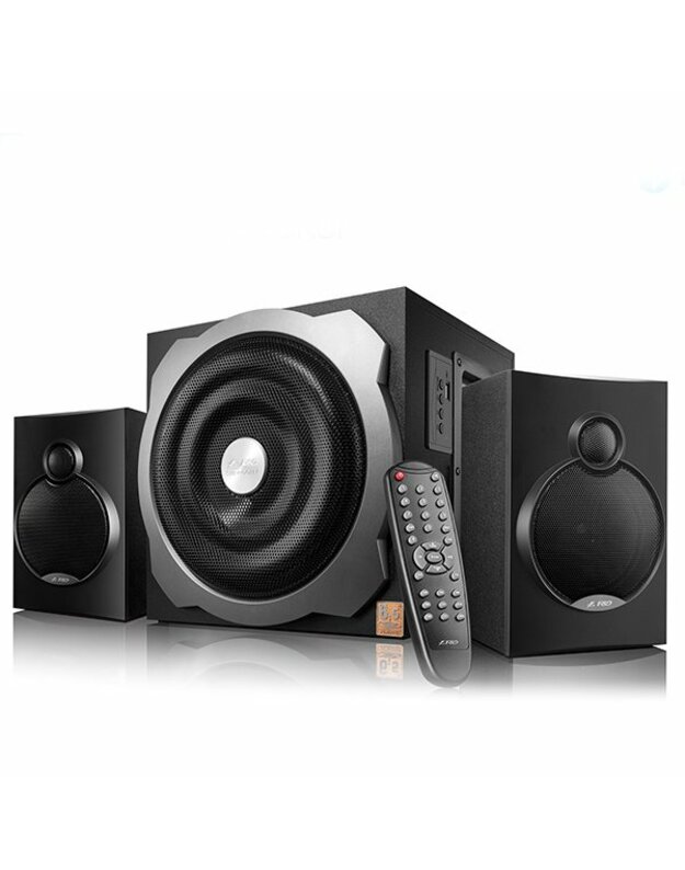 F&D A521X 2.1 Multimedia Speakers, 52W RMS (16Wx2+20W), 2x4