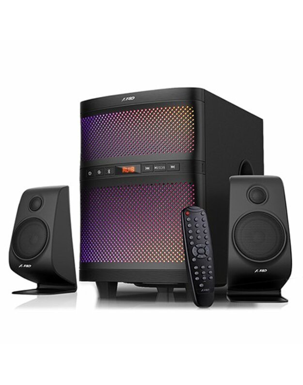 F&D F580X 2.1 Multimedia Speakers, 70W RMS (17.5Wx2+35W), 2x1