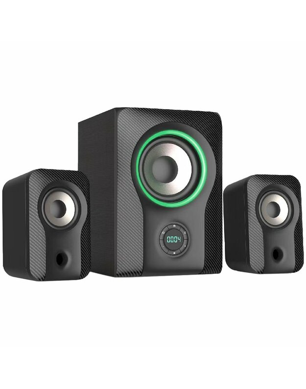 F&D F590X 2.1 Multimedia Speakers, 60W RMS, Full range speaker: 2x3"+ 5.25