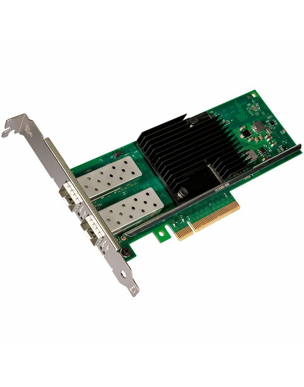 Intel Ethernet Converged Network Adapter X710-DA2, 10GbE/1GbE dual ports SFP+, PCI-E 3.0x8 (Low Profile and Full Height brackets included) bulk