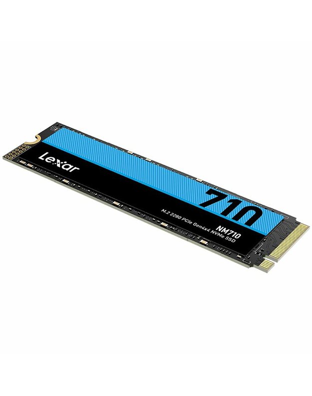 Lexar® 1TB High Speed PCIe Gen 4X4 M.2 NVMe, up to 5000 MB/s read and 4500 MB/s write, EAN: 843367129706