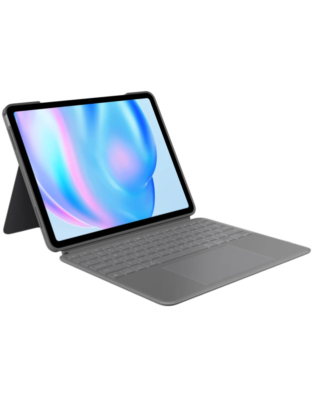 LOGITECH Combo Touch for iPad Air 13-inch (M2) - OXFORD GREY - US - INTNL-935OLD948 - US,EMEA,IPAD AIR 13-INCH (M2)