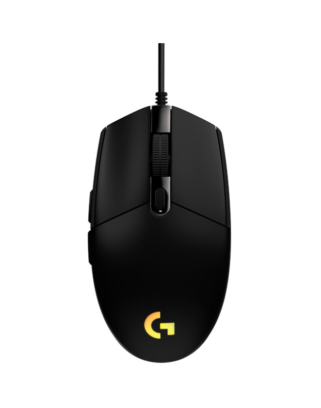 LOGITECH G102 LIGHTSYNC Corded Gaming Mouse - BLACK - USB - EER
