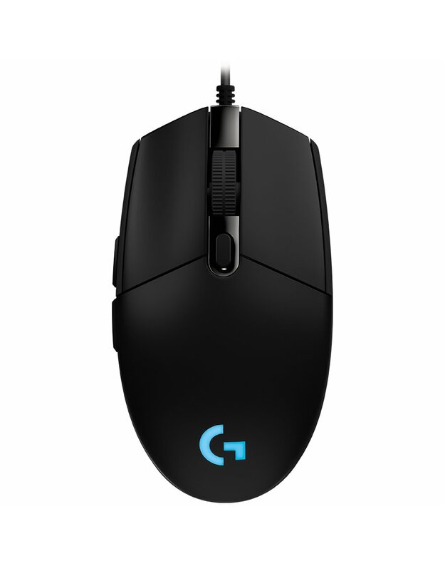 LOGITECH G203 LIGHTSYNC Corded Gaming Mouse - BLACK - USB