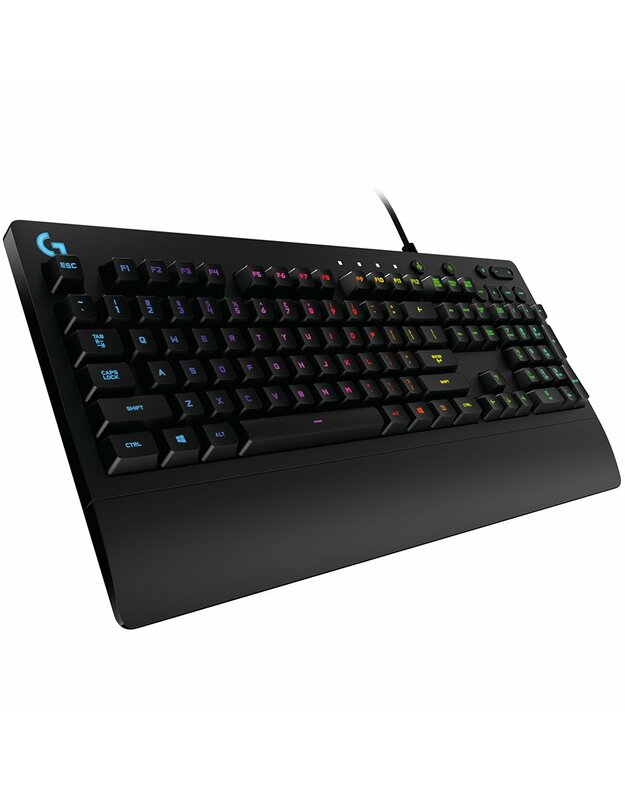 LOGITECH G213 Prodigy Corded RGB Gaming Keyboard - BLACK - US INT