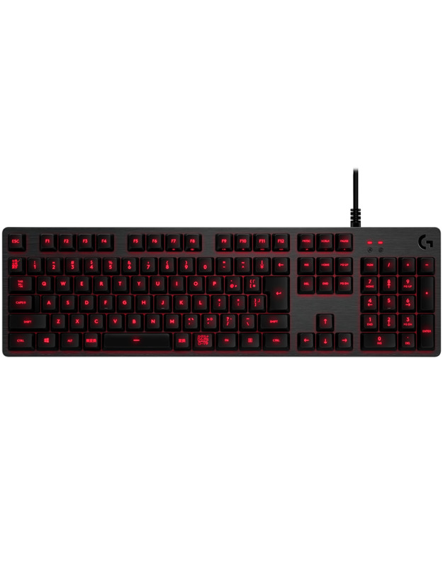 LOGITECH G413 SE Corded Mechanical Gaming Keyboard - BLACK - NORDIC - USB - TACTILE