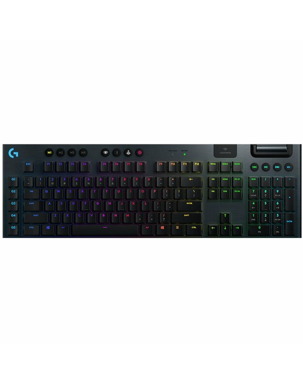 LOGITECH G915 LIGHTSPEED Wireless Mechanical Gaming Keyboard - CARBON - US INT