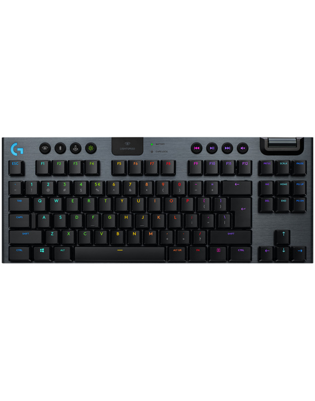 LOGITECH G915 TKL LIGHTSPEED Wireless Mechanical Gaming Keyboard - CARBON - US INT
