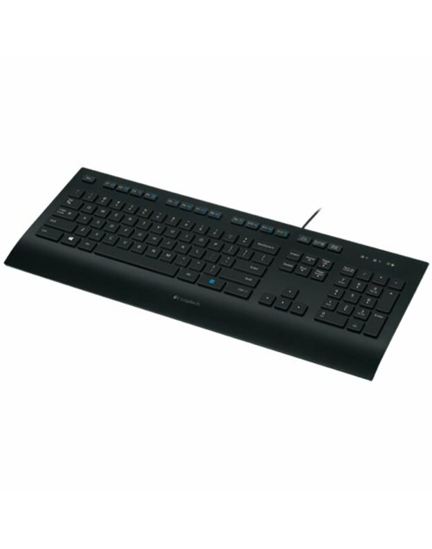 LOGITECH K280e Corded Keyboard - BLACK - USB - US INT