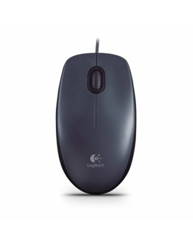 LOGITECH M90 Corded Mouse - GREY - USB - EWR2