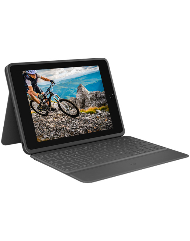 LOGITECH Rugged Folio with Smart Connector for iPad - GRAPHITE - NORDIC