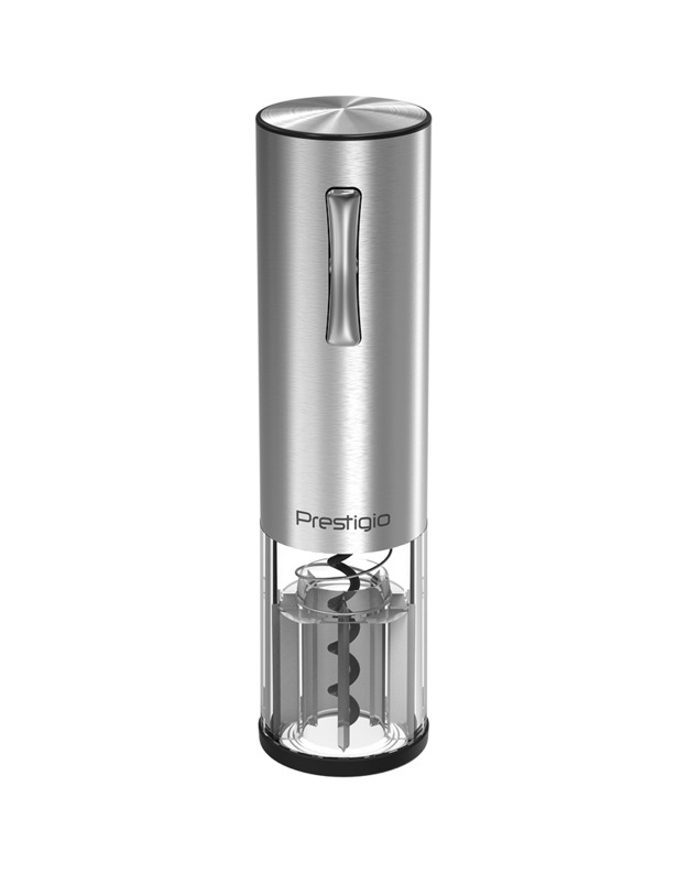 Nemi, Electric wine opener, aerator, vacuum preserver, Silver color