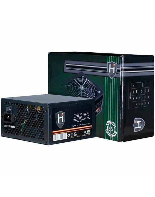 PSU HiPower SP-650, 650W