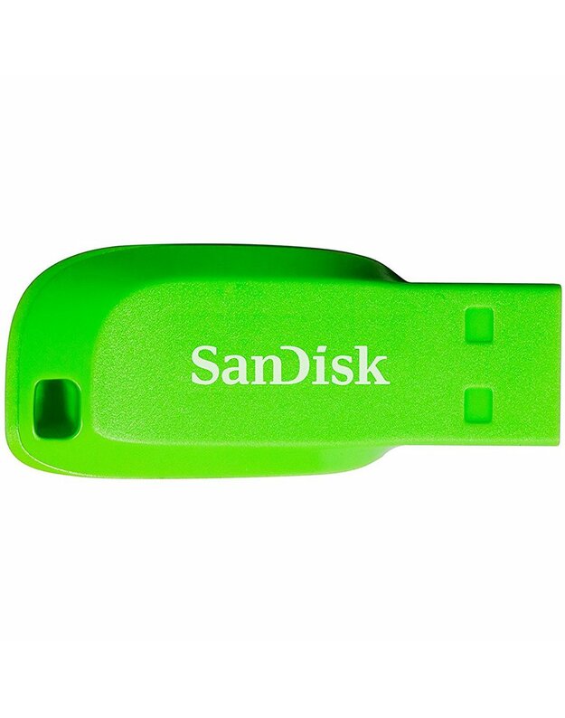 SanDisk Cruzer Blade USB Flash Drive 16GB Electric Green, EAN: 619659141080