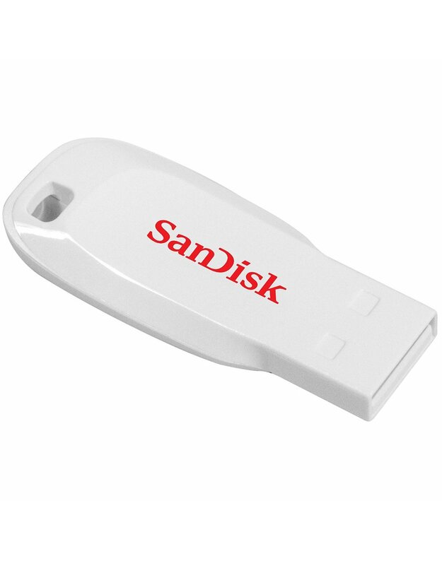 SanDisk Cruzer Blade USB Flash Drive 16GB White, EAN: 619659099237