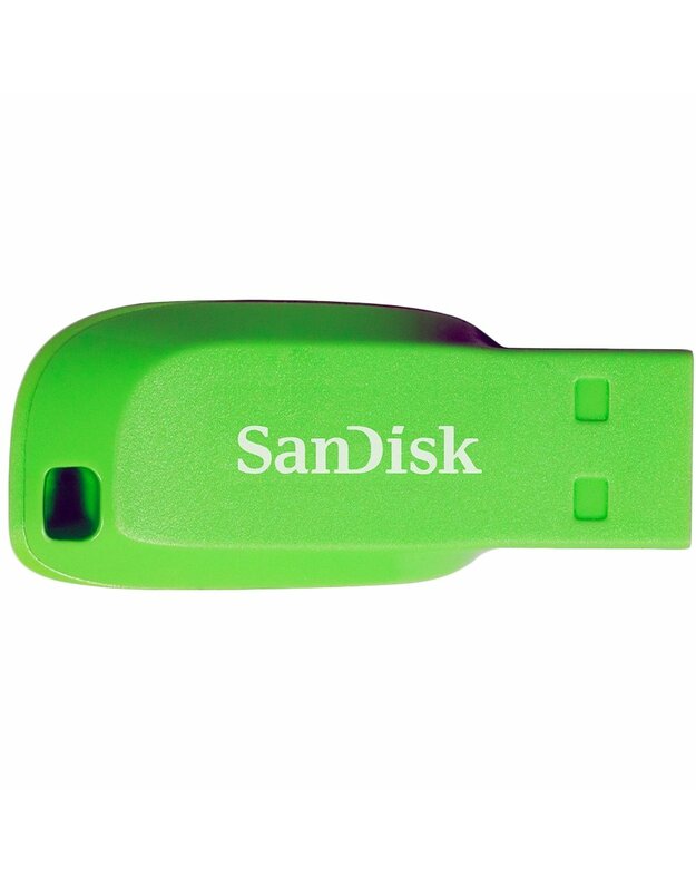 SanDisk Cruzer Blade USB Flash Drive 64GB Electric Green, EAN: 619659146955
