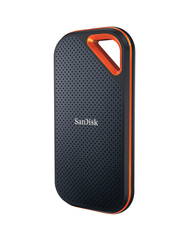 SanDisk Extreme PRO 2TB Portable SSD - Read/Write Speeds up to 2000MB/s, USB 3.2 Gen 2x2, Forged Aluminum Enclosure, 2-meter drop protection and IP55 resistance, EAN: 619659181314